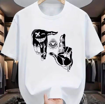 Men's Mesh Breathable Casual Round Neck Short Sleeves