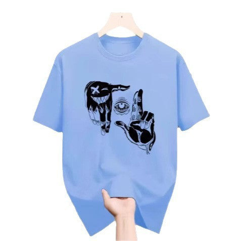 Men's Mesh Breathable Casual Round Neck Short Sleeves