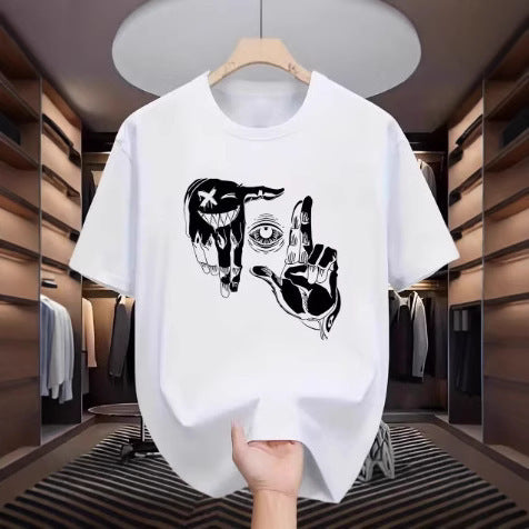 Men's Mesh Breathable Casual Round Neck Short Sleeves