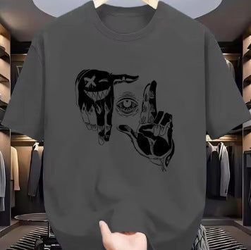 Men's Mesh Breathable Casual Round Neck Short Sleeves